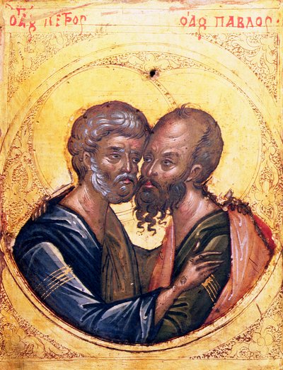 Icon of SS. Peter and Paul by Byzantine